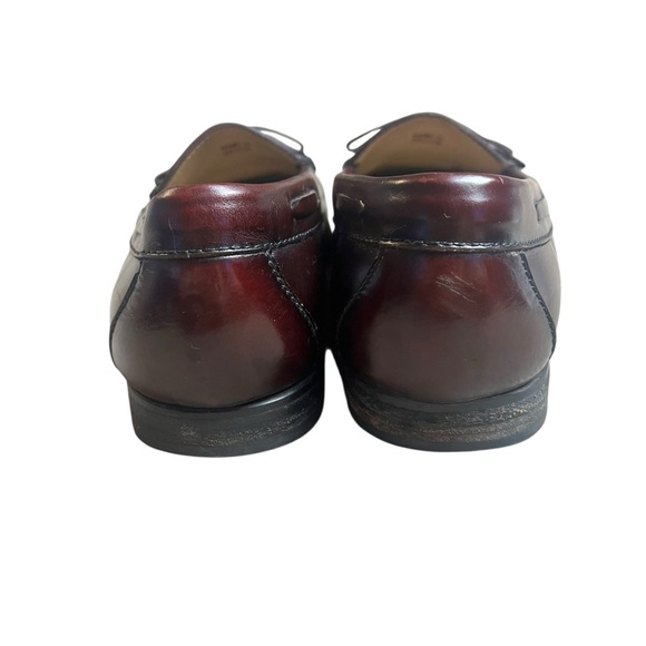 Cole Haan Men’s Pinch Burgundy Tassel Loafers SZ 9.5 - Picture 4 of 8